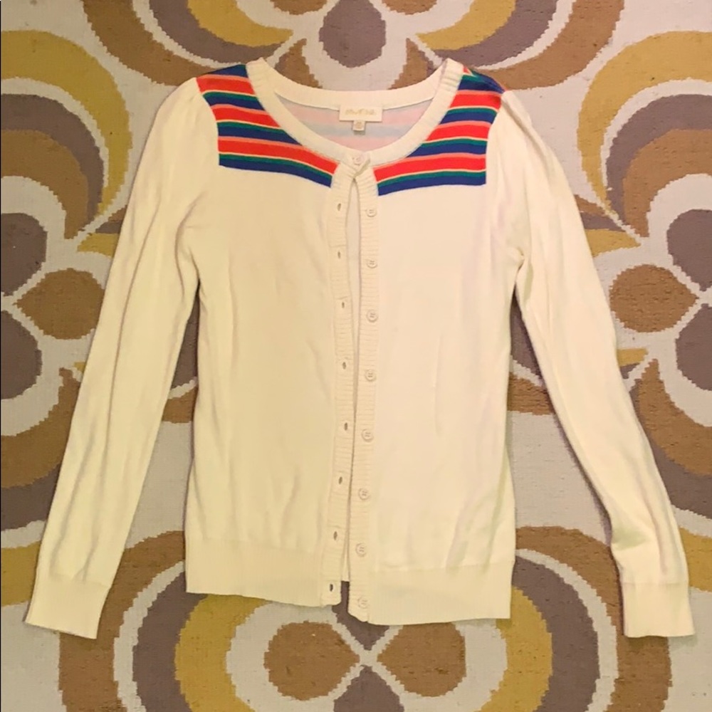 ModCloth Rainbow Cardigan - Sz S